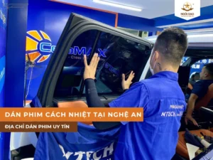 Địa chỉ dán phim cách nhiệt ô tô tại Nghệ An chính hãng và uy tín