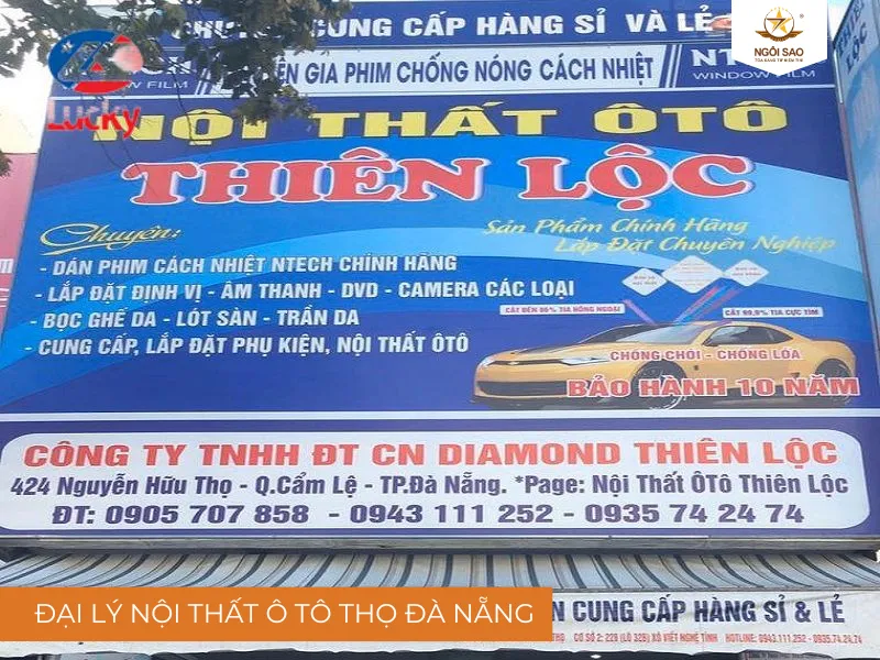 Đại lý Ngôi Sao dán phim cách nhiệt ô tô tại Quảng Trị