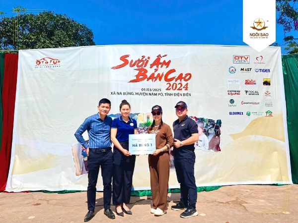 Chương trình thiện nguyện "Sưởi ấm bản cao 2024"
