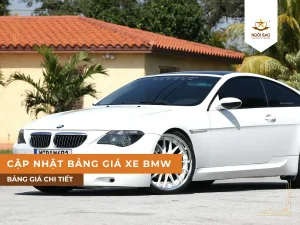 Bảng giá xe BMW cao cấp được cập nhật mới nhất tại Việt Nam