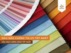 Màu nào chống tia UV tốt nhất? Màu nào chống nóng tốt nhất?