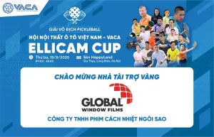 Giải Vô địch Pickleball Hội Nội Thất Ô Tô Việt Nam 2025