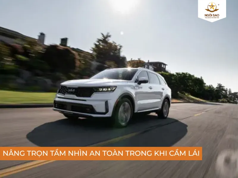 Phim cách nhiệt giúp chống chói tầm nhìn an toàn trong mọi hành trình