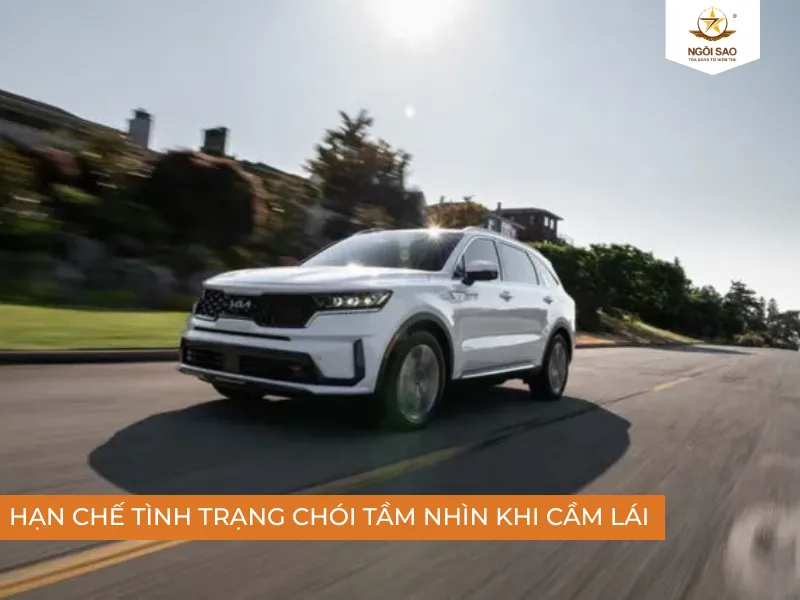 Phim cách nhiệt bảo vệ tầm nhìn cho chủ xe Kia Sorento 
