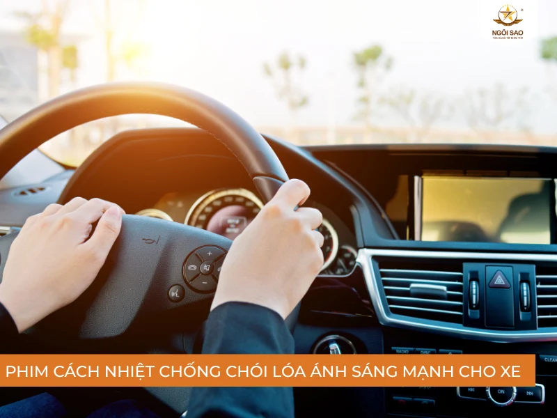 Dán phim cách nhiệt chống chói lóa
