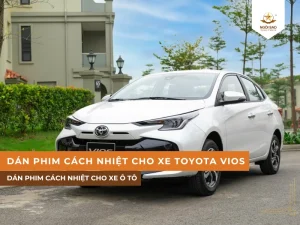 Dán phim cách nhiệt cho xe Toyota Vios