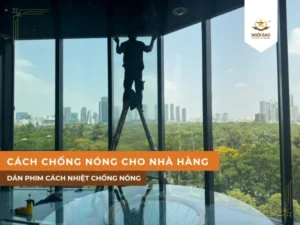 Các cách chống nóng cho nhà hàng