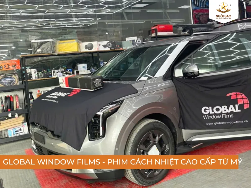 Dán phim cách nhiệt Global cho xe Kia Seltos