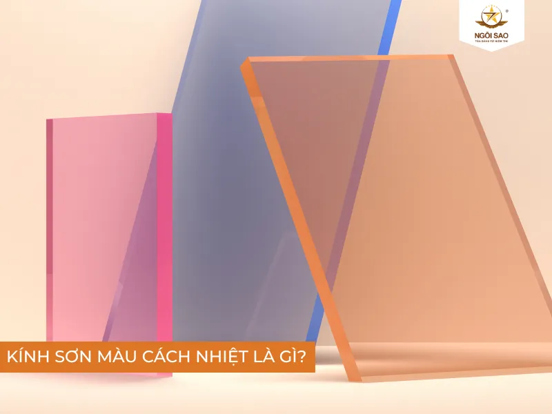 Kính sơn màu cách nhiệt là gì?