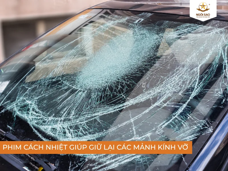 Phim cách nhiệt có thể chống vỡ kính