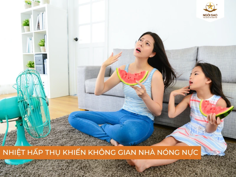 Tăng nhiệt độ trong nhà