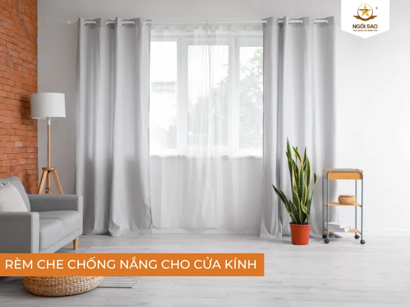 Rèm che chống nắng - Giải pháp chống nóng truyền thống hiện nay