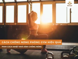 Cách chống nóng phòng Gym hiệu quả