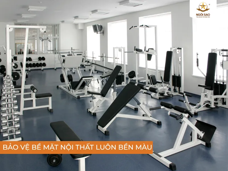 Bảo vệ trang thiết bị nội thất luôn bền màu