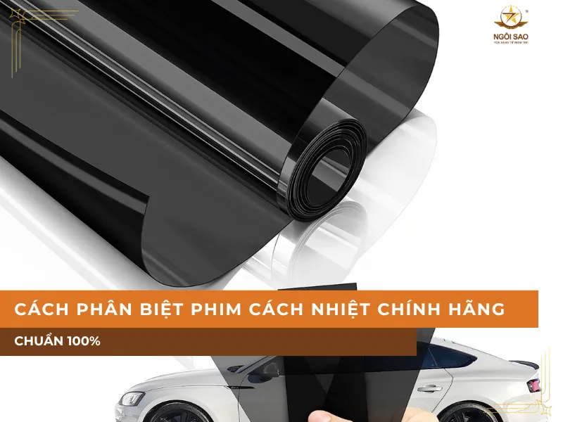 Cách phân biệt phim cách nhiệt chính hãng chuẩn 100%