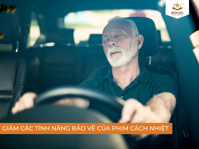 Giảm hiệu năng bảo vệ vốn có của phim cách nhiệt