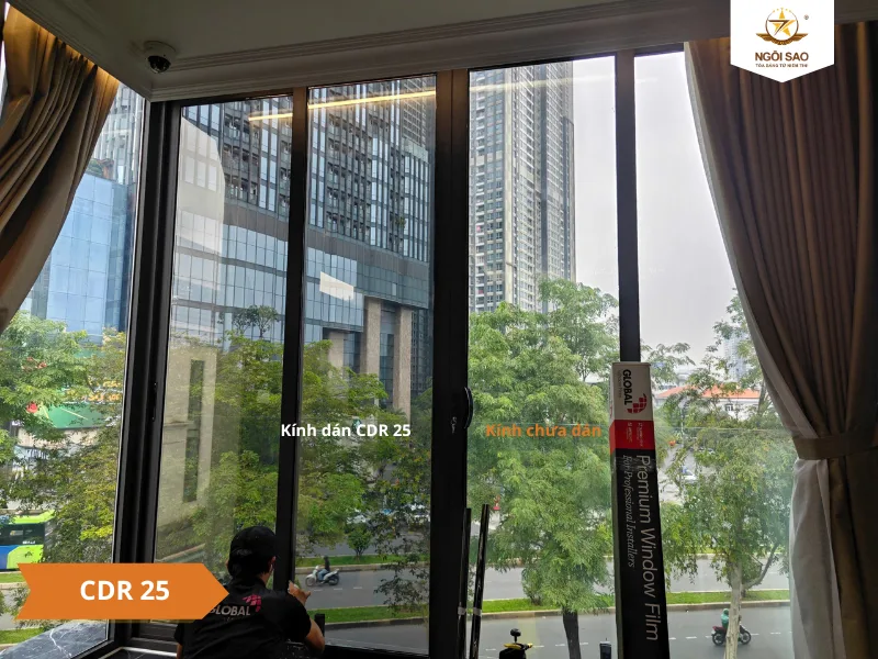 Mã phim cách nhiệt CDR 25