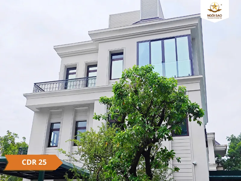 Mã CDR 25 dán nhà kính