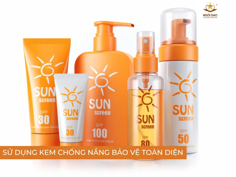 Sử dụng kem chống nắng để bảo vệ toàn diện sức khỏe làn da dù ở trong nhà