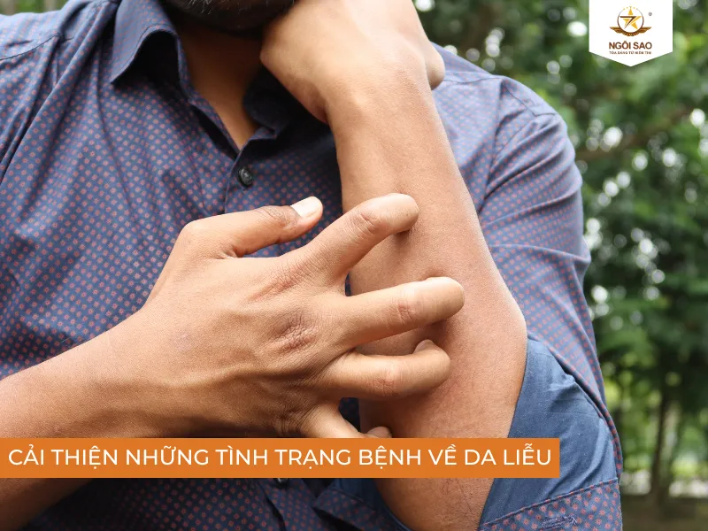 Ánh nắng mặt trời giúp cải thiện tình trạng bệnh về da liễu