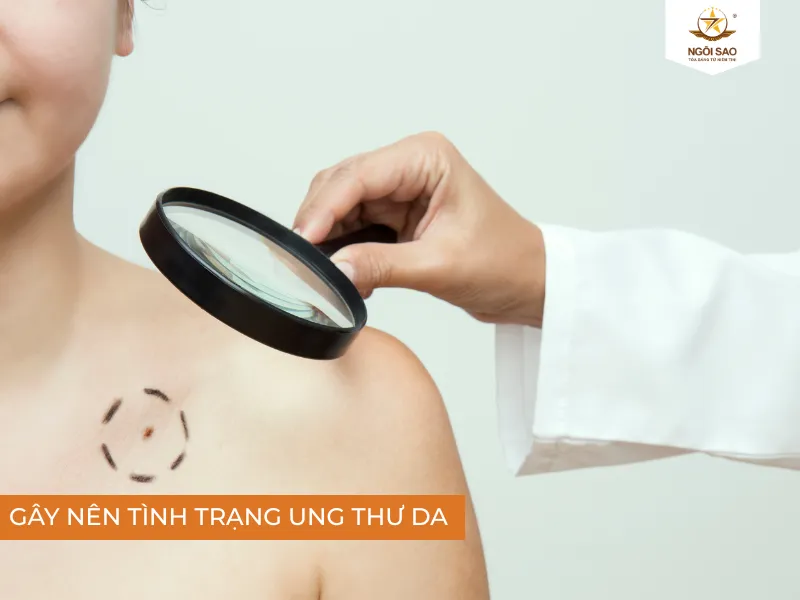 Tia UV gây tình trạng ung thư da nghiêm trọng