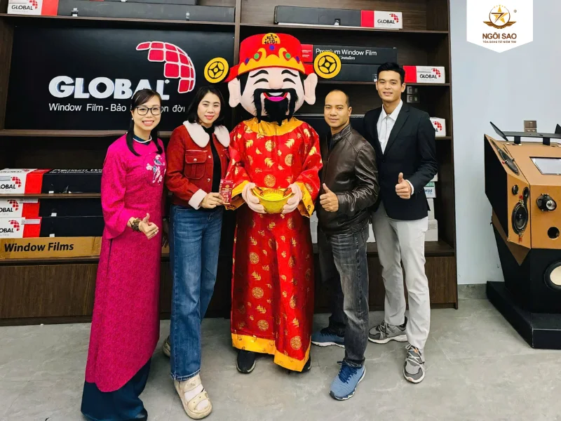 Chương trình khai xuân thần tài