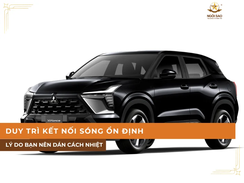 Bảng giá dán phim cách nhiệt cho xe Mitsubishi Xforce