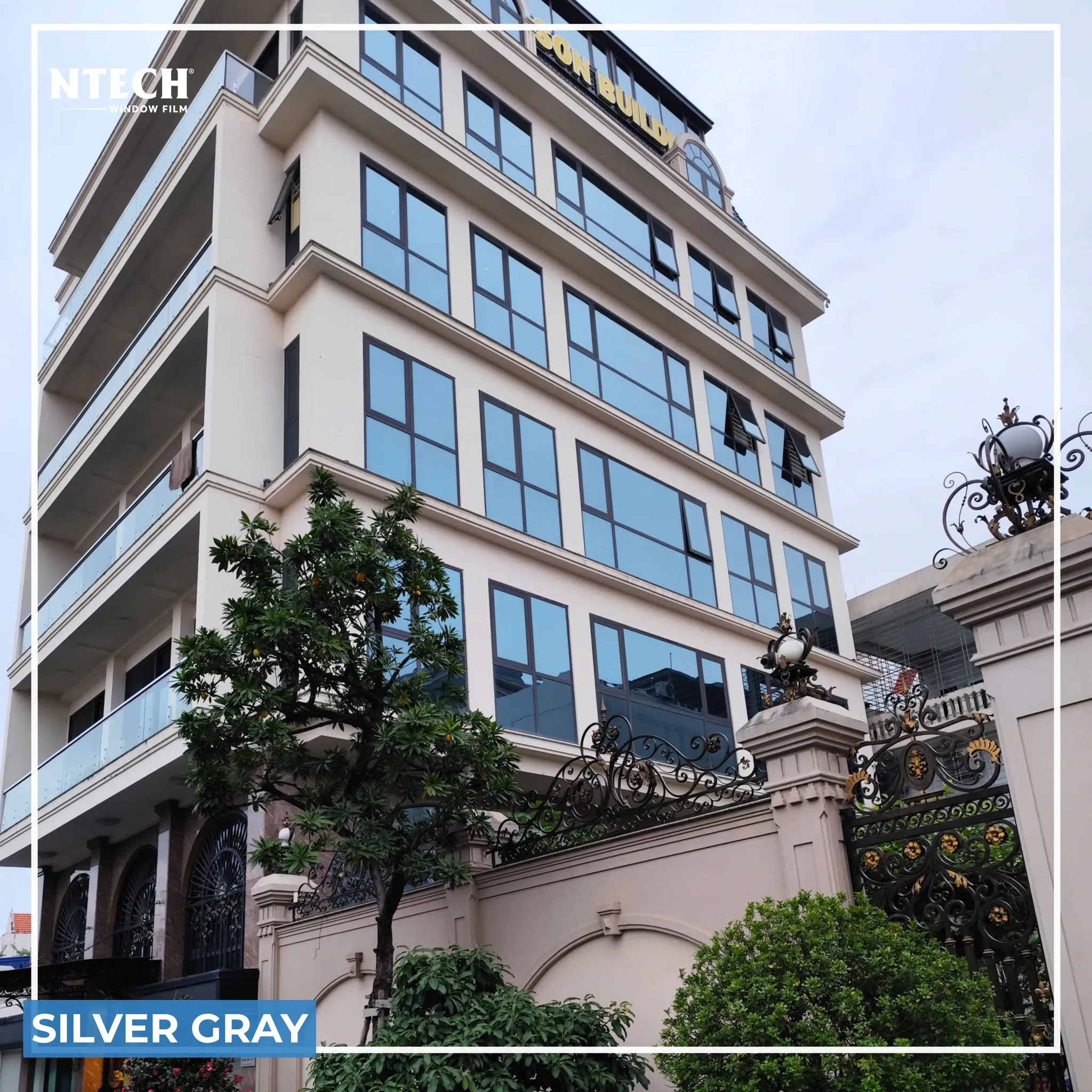 Dự án thi công dán phim cách nhiệt cho tòa nhà văn phòng