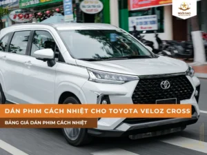 Dán phim cách nhiệt cho xe Toyota Veloz Cross