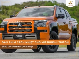 Dán phim cách nhiệt cho xe Mitsubishi Triton