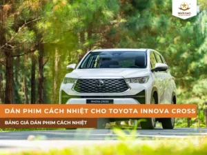 Dán phim cách nhiệt cho xe Toyota Innova Cross