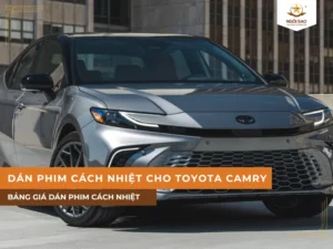Dán phim cách nhiệt cho xe Toyota Camry