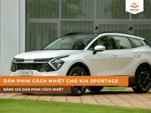 Dán phim cách nhiệt cho xe KIA Sportage