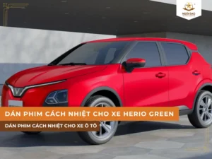 Dán phim cách nhiệt cho xe Herio Green