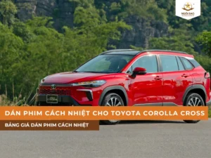 Dán phim cách nhiệt cho Toyota Corolla Cross
