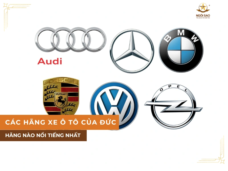 Các hãng xe ô tô của Đức nổi tiếng