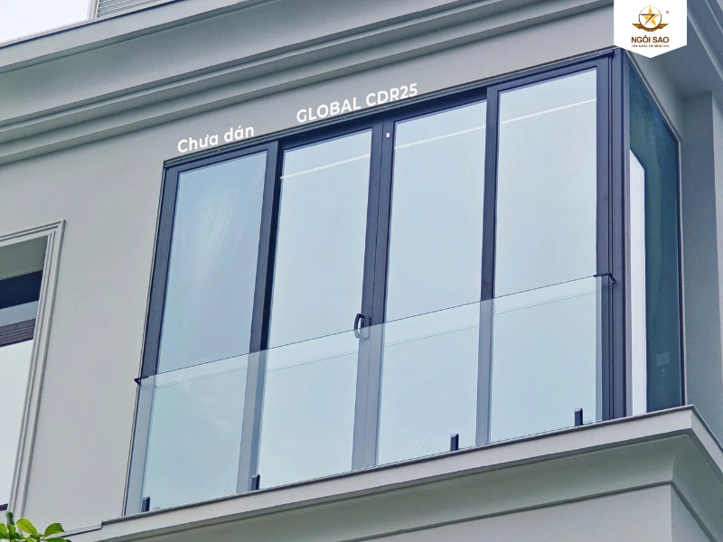Nhận biết kính đã dán phim cách nhiệt