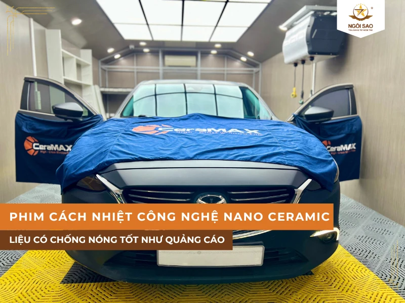Phim cách nhiệt công nghệ Nano Ceramic