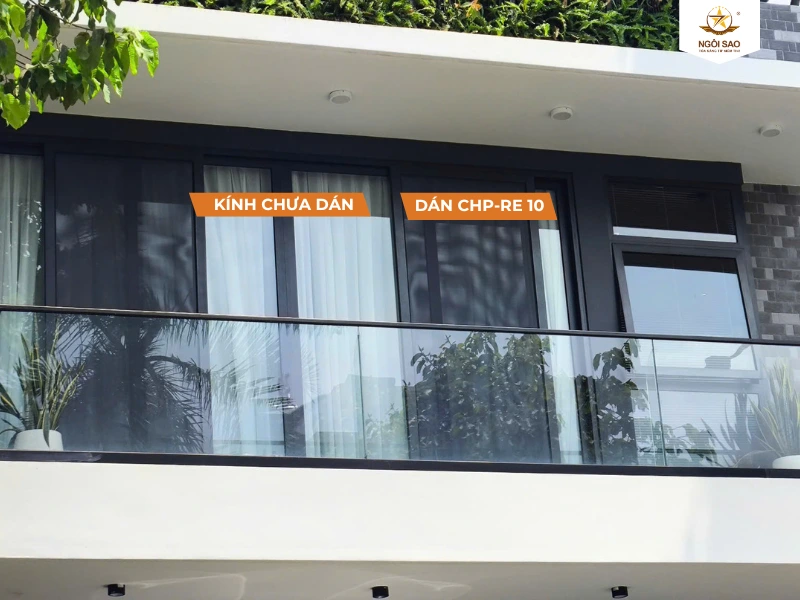 Phim cách nhiệt phún xạ kim loại mã CHP-RE 10