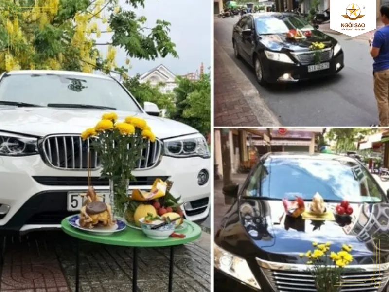 Bài cúng xe ô tô cũ mua lại chuẩn phong thủy giúp giải xui và năng lượng cũ