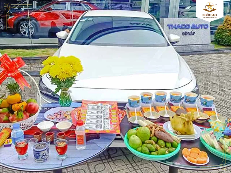 Bài văn khấn cúng xe ô tô mới mua chuẩn tâm linh và thủ tục làm lễ trọn gói 