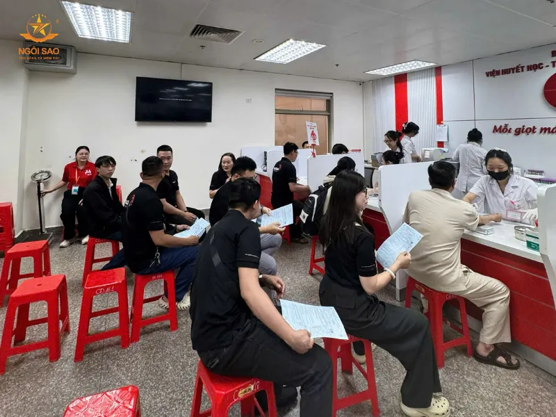 Tập thể Ngôi Sao tham gia với tinh thần trách nhiệm, nhiệt huyết và tự nguyện