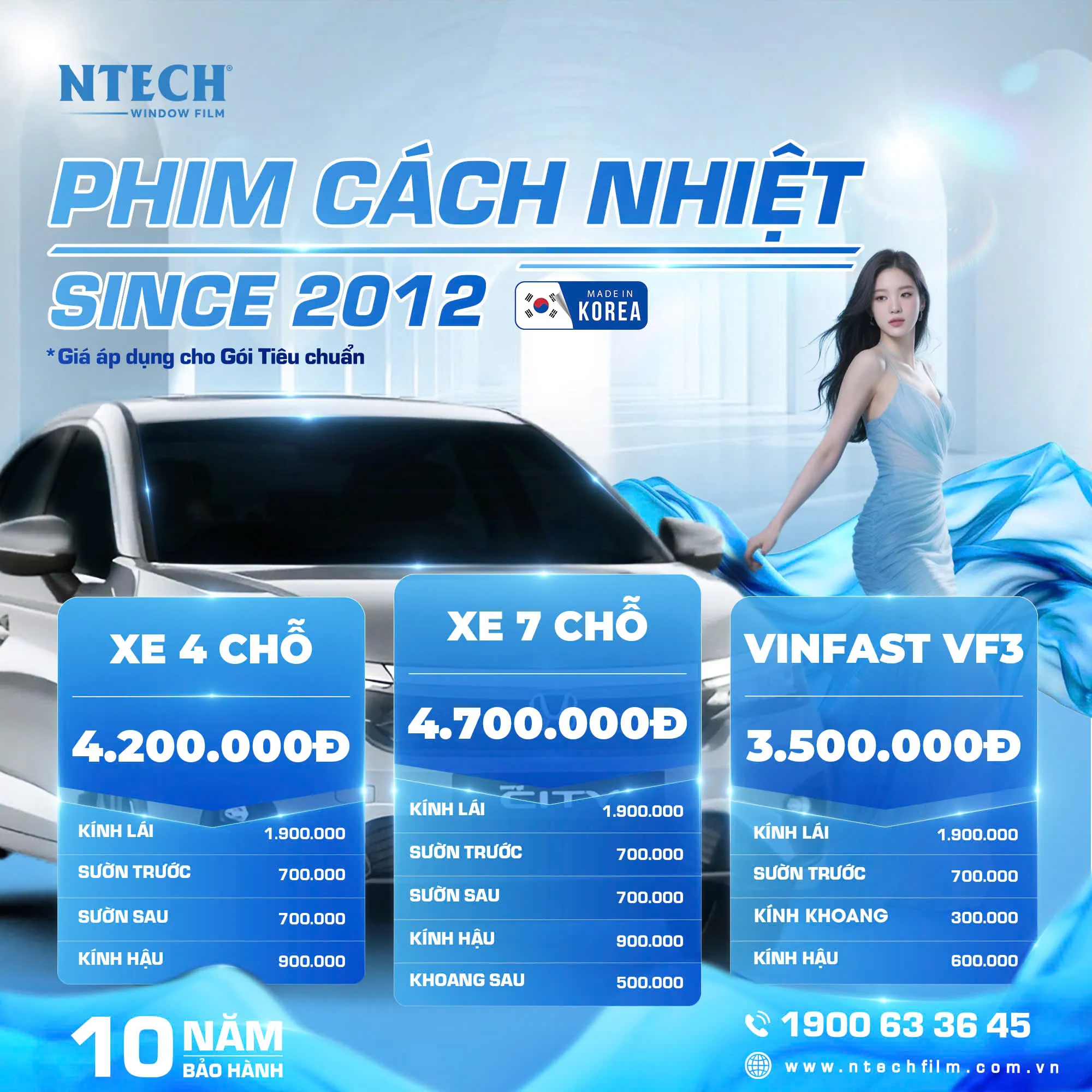 Dán phim cách nhiệt mới: Giải pháp giữ chân khách hàng, nhân đôi doanh thu