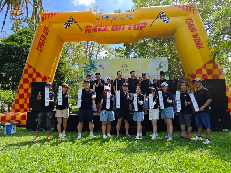 Teambuilding Ngôi Sao Hồ Chí Minh theo chủ đề "The Speed Of Trust"