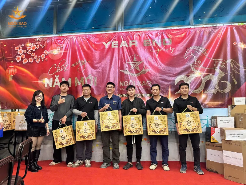Ngôi Sao Hà Nội tổ chức chương trình Year end Party 2025