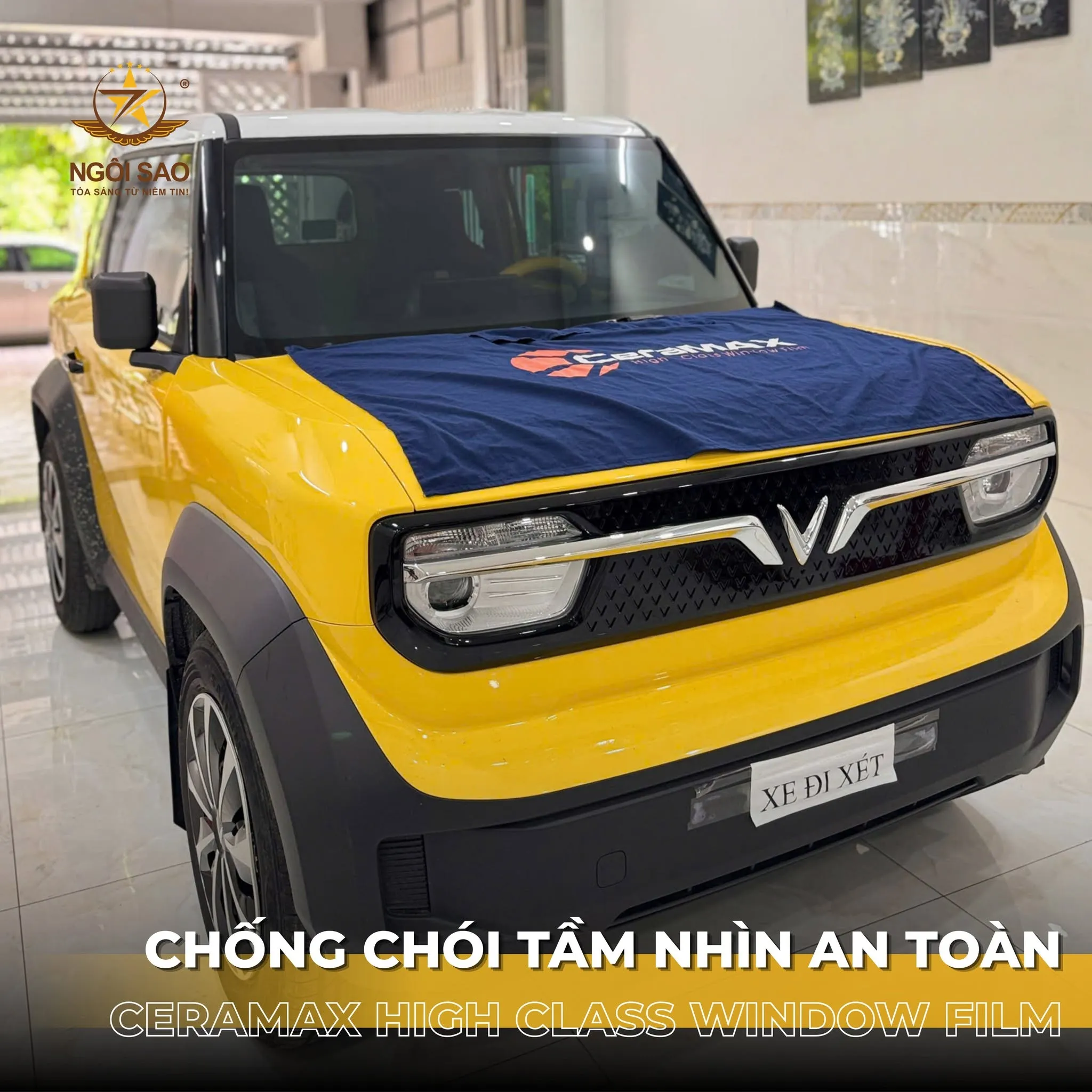 Bài toán từ góc nghiêng kính lái đặc thù của cấu trúc VF3