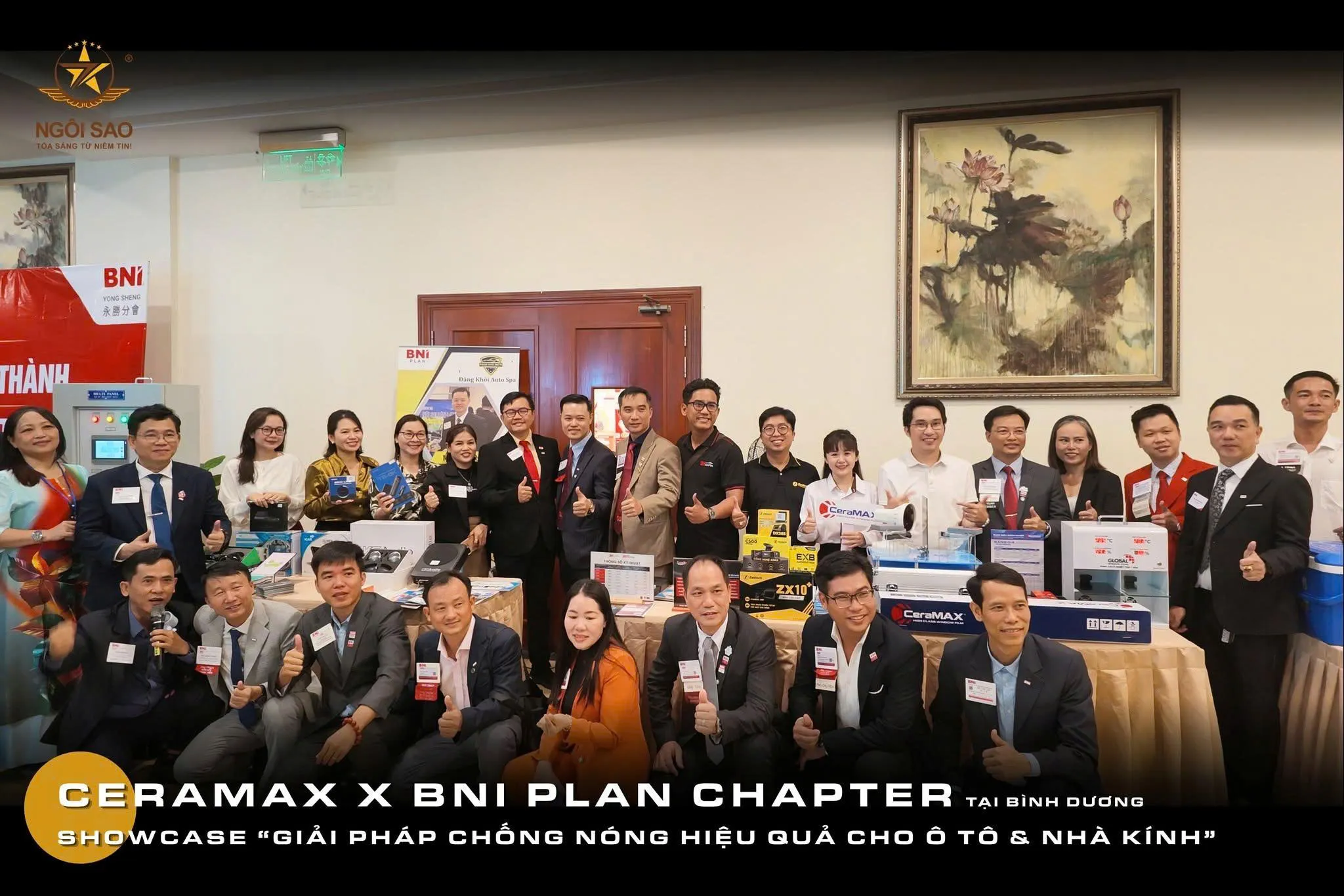 Ngôi Sao & Đăng Khôi Auto Đồng Hành Tại Workshop BNI PLAN Bình Dương
