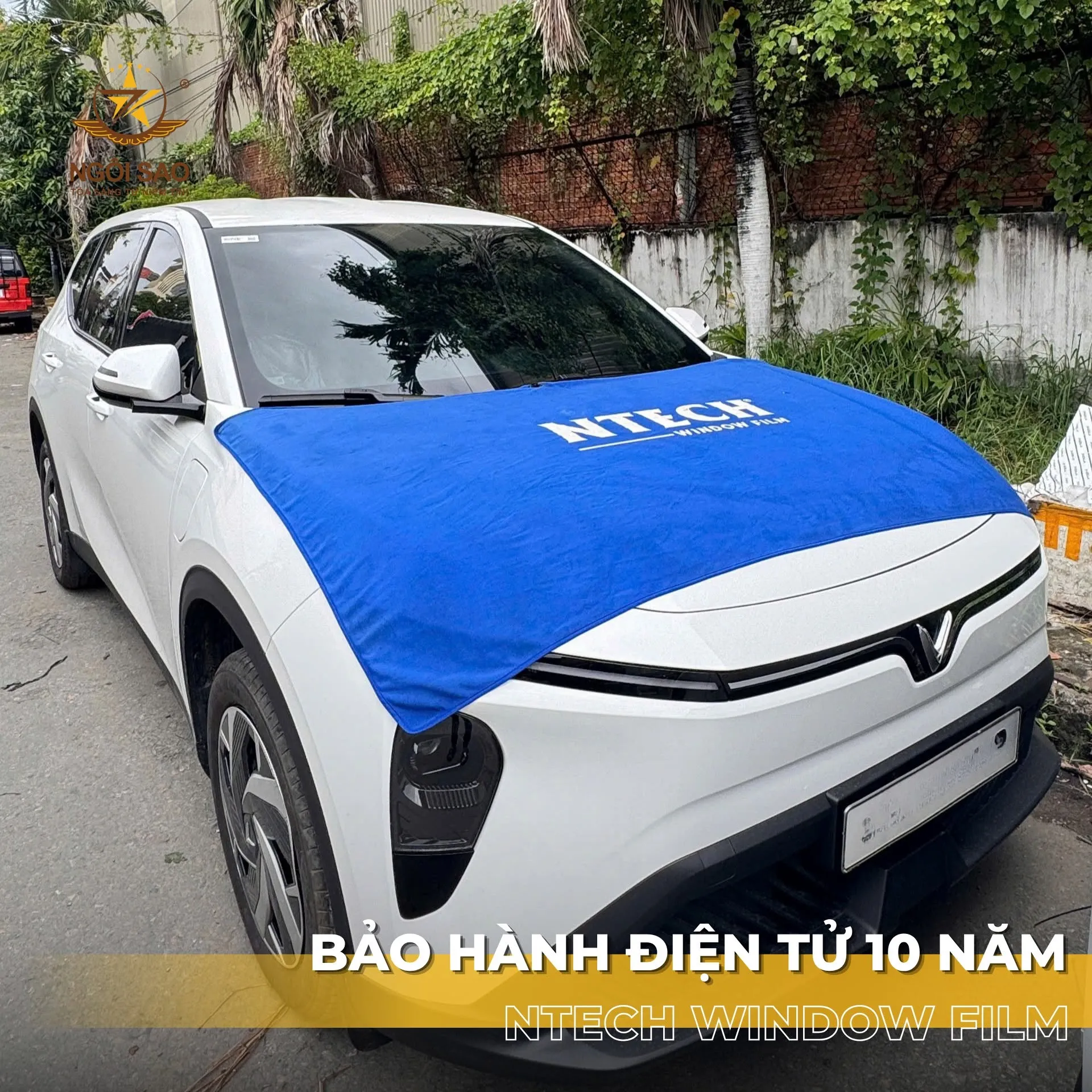 Phim cách nhiệt cho xe hơi hay đậu đỗ ngoài trời