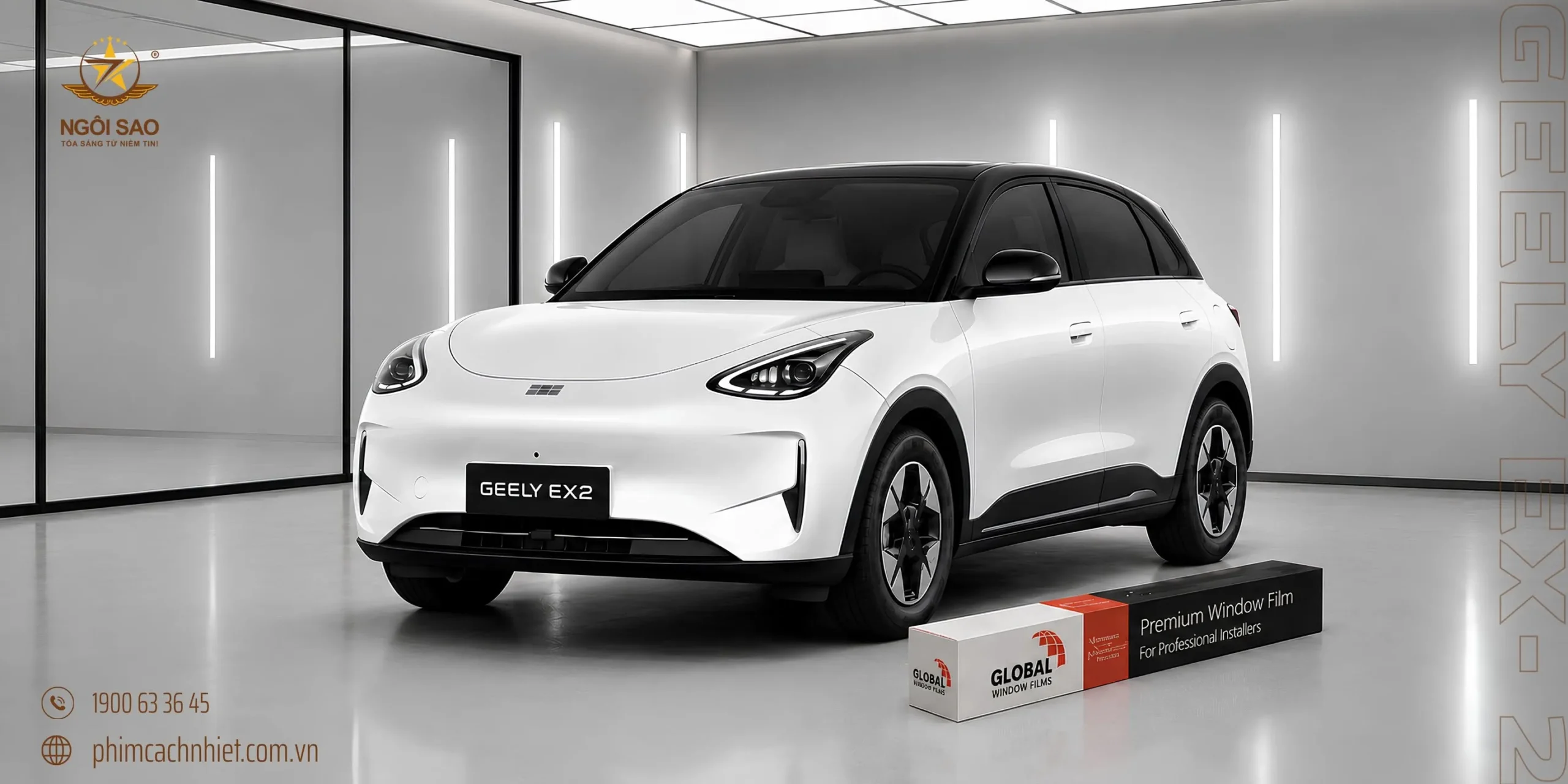 Phim cách nhiệt ô tô cho xe điện