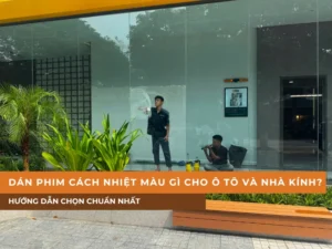 Nên dán phim cách nhiệt màu gì cho ô tô và nhà kính? Hướng dẫn chọn chuẩn nhất